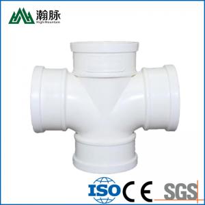 China 90 Degree Plastic PVC Grooved Pipe Fittings Elbow For Water Supply Drainage on sale