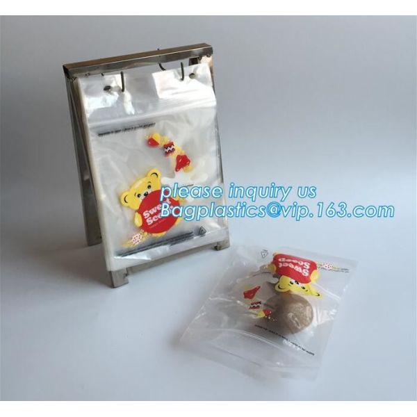 LDPE PP zipper or slider custom print plastic deli saddle bag, PE Saddle Deli Bag,Slider saddle bag, Deli Saddle Bag wit