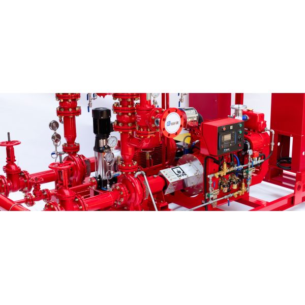 1250 GPM Horizontal Split Case Fire Pump Assembly EDJ Package
