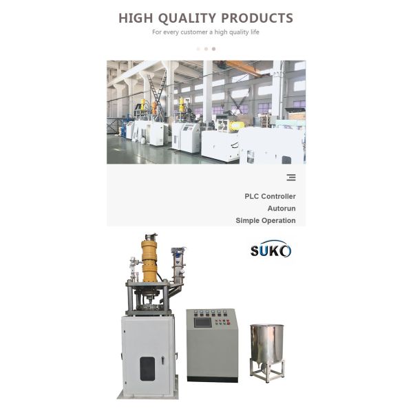 SUKO PTFE Pipe Extrusion Machine 380V 3P 50Hz Vertical PTFE Hose Machine