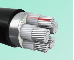 China Outdoor Black XLPE PVC Armoured Cable 1000m Length 70℃ Temperature Rating wholesale