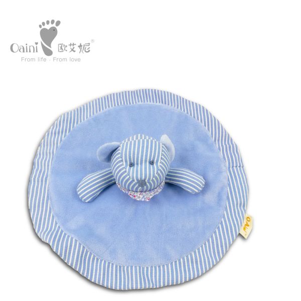 30cm Baby Comforter Toy Blue Plush Bear Child Friendly Fashion