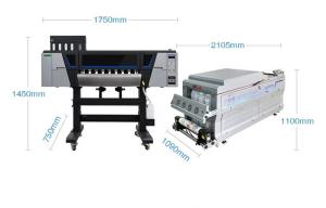 China 5 Color Automatic Capping UV DTF Printer With Pre And Post Media Heaters For UV DTF AB Film wholesale