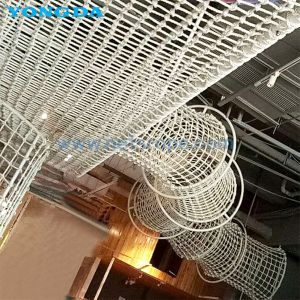 Nylon Climbing Safety Net For Playground Tunnel Slide