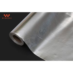 China SGS Aluminum Foil Fiberglass Cloth Flame Resistant Fiberglass Cloth Insulation on sale