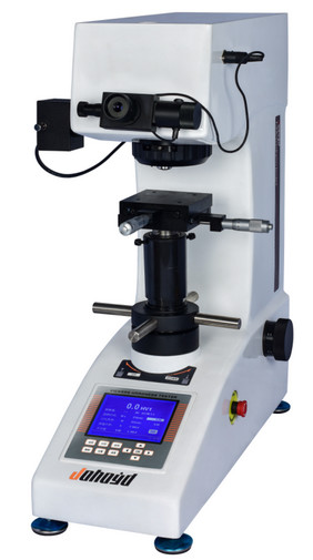 China LARGE LCD Digital Eyepiece AUTO turret Vickers hardness tester by weights loading wholesale