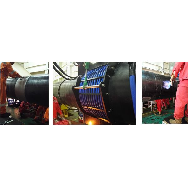 China supplier factory price induction heating machine for joint anti-corrosion coating in pipeline