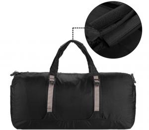 China Foldable Sports Waterproof Travel Bags Backpack Tear Resistant Nylon Hangbag wholesale