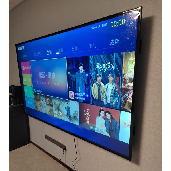 High Definition Smart LED TV Intelligent System 55 Inch Smart Tv For Network Connection