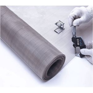 China 200 Mesh 0.05mm Ss Woven Wire Mesh Chemical Resistance on sale