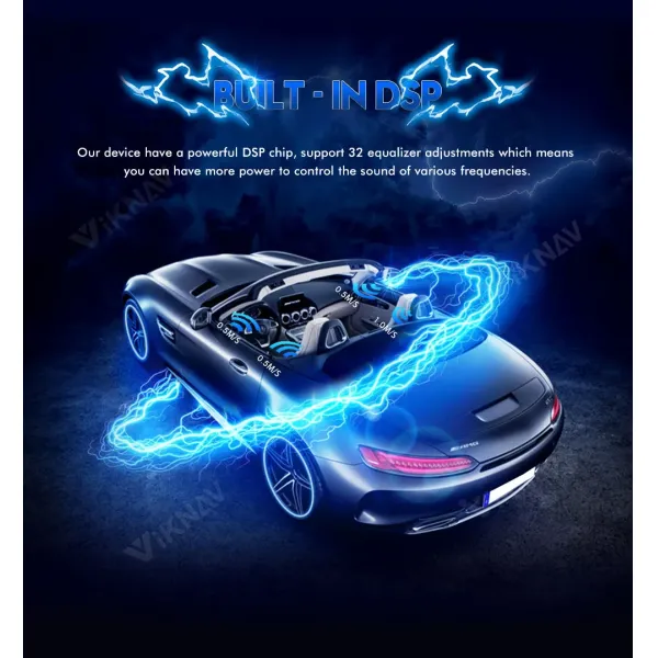 Viknav Car Stereo Radio For Volvo S60 V60 (2011-2019) 8.8 inch GPS Navigation Multimedia DVD Player HD Screen 2 Din