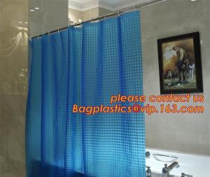 China Eco-friendly Full Printed PEVA bath Shower Curtains, butterflies PEVA shower curtain, Printed shower curtain liners,PEVA on sale