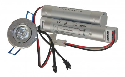 Quality White 1 Watt SMD LED Rechargable Ni-cd Battery Aluminum for sale