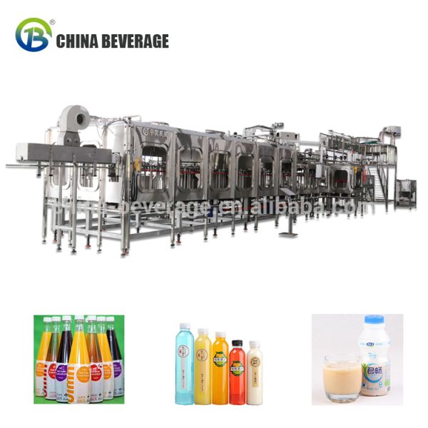Rotary PET 200ml Bottle 5000BPH Juice Filling Machine