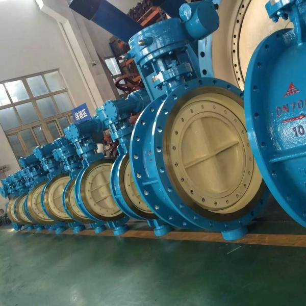 Quality DN700 Industrial Butterfly Valve , WCB Double Eccentric Butterfly Valve PN10 for sale