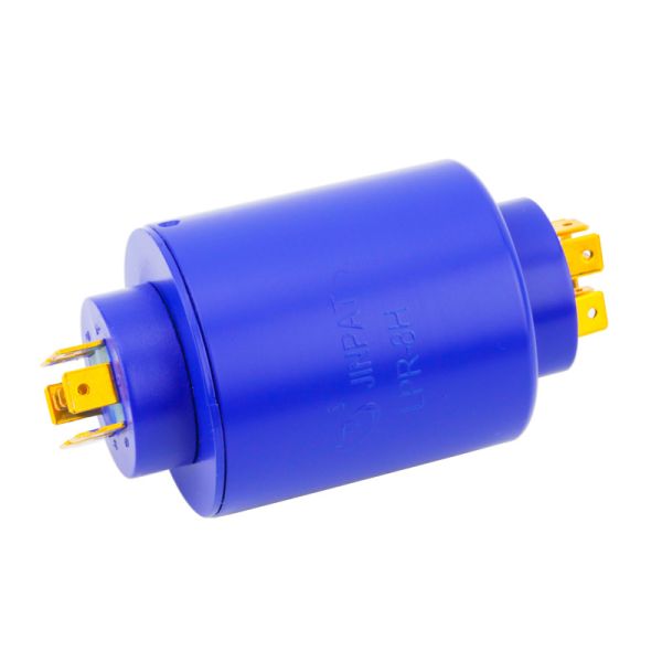 6 circuits 20A, 2 circuits 5A Pin Connection Slip Ring of 8 Circuits 360°