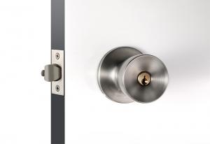 China Metal Room Cylinder Door Knobs / Door Knob Lock Cylinder Pin Tumbler Security wholesale
