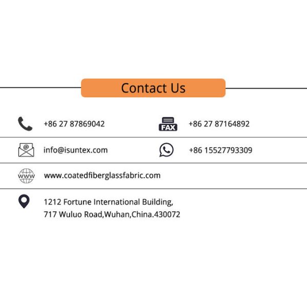 Fire Resistance Waterproof Polyurethane / PU Fiber Glass Cloth For Welding Blanket & More