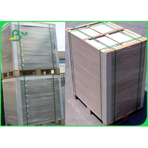  FSC Rigid Grey Laminated Book Binding Board For Puzzle 1.2mm 1.5mm 2.0mm