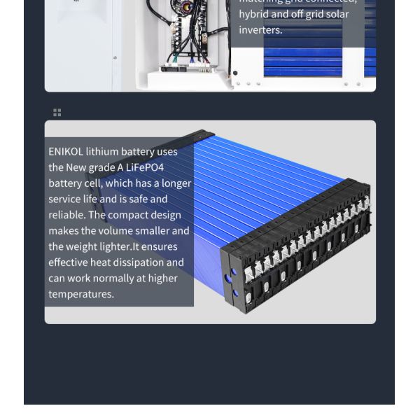 200ah 100ah High Voltage Lifepo4 Battery 5kw 10kw 48V Lto Solar Battery