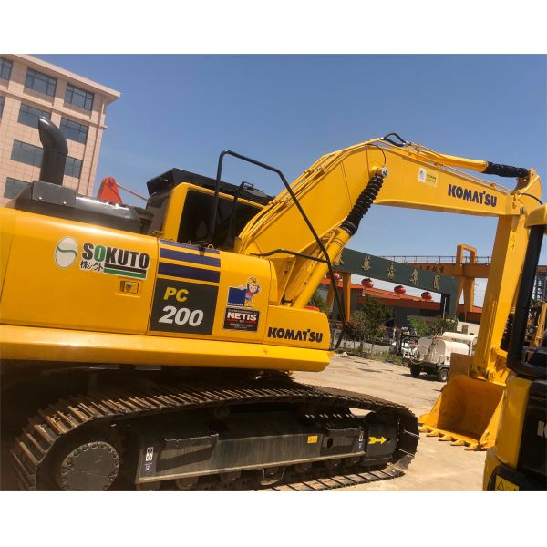 Komatsu PC200 Used Hydraulic Excavators 20 Ton Digger Machine Good Performance