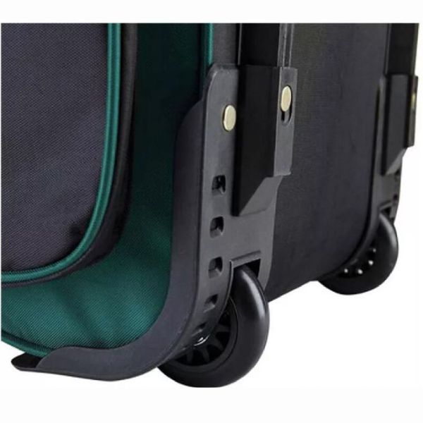 Outdoor Wheeled Luggage Travel Trolley Bags Multi Pocket Polyester