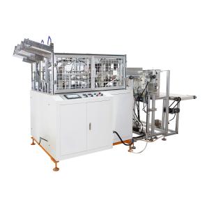 China Round Rectangle Disposable Paper Plate Making Machine With 2 Workstations wholesale