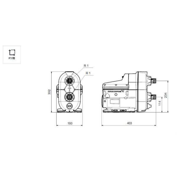Reliable Grundfos Scala2 Self-Priming Pump for Efficient Water Supply