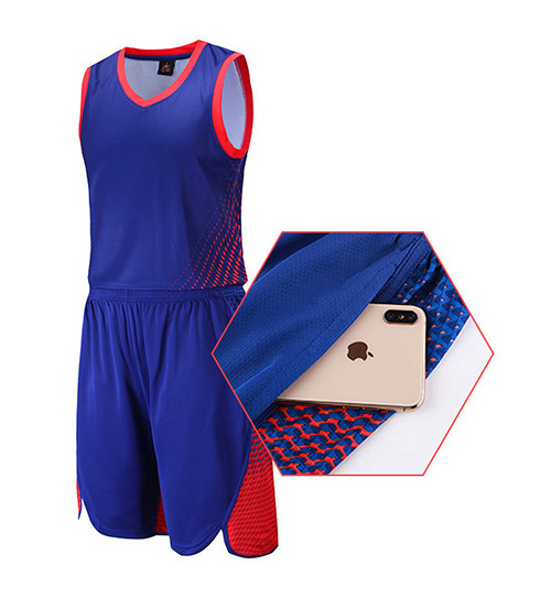 Competition Clothing Jersey Polyester Sportswear Quick Dry Men Basketball Sets