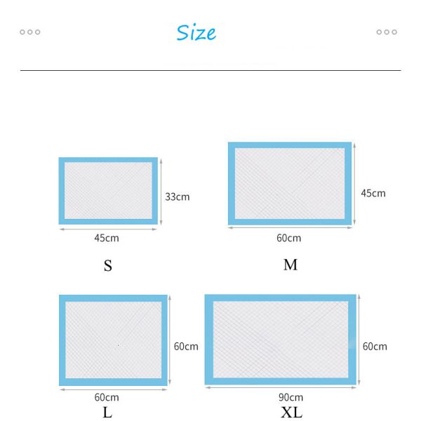 6 Layer Leak Proof Potty Training Pads Puppy Pee Pads Pet Supplies Accessories