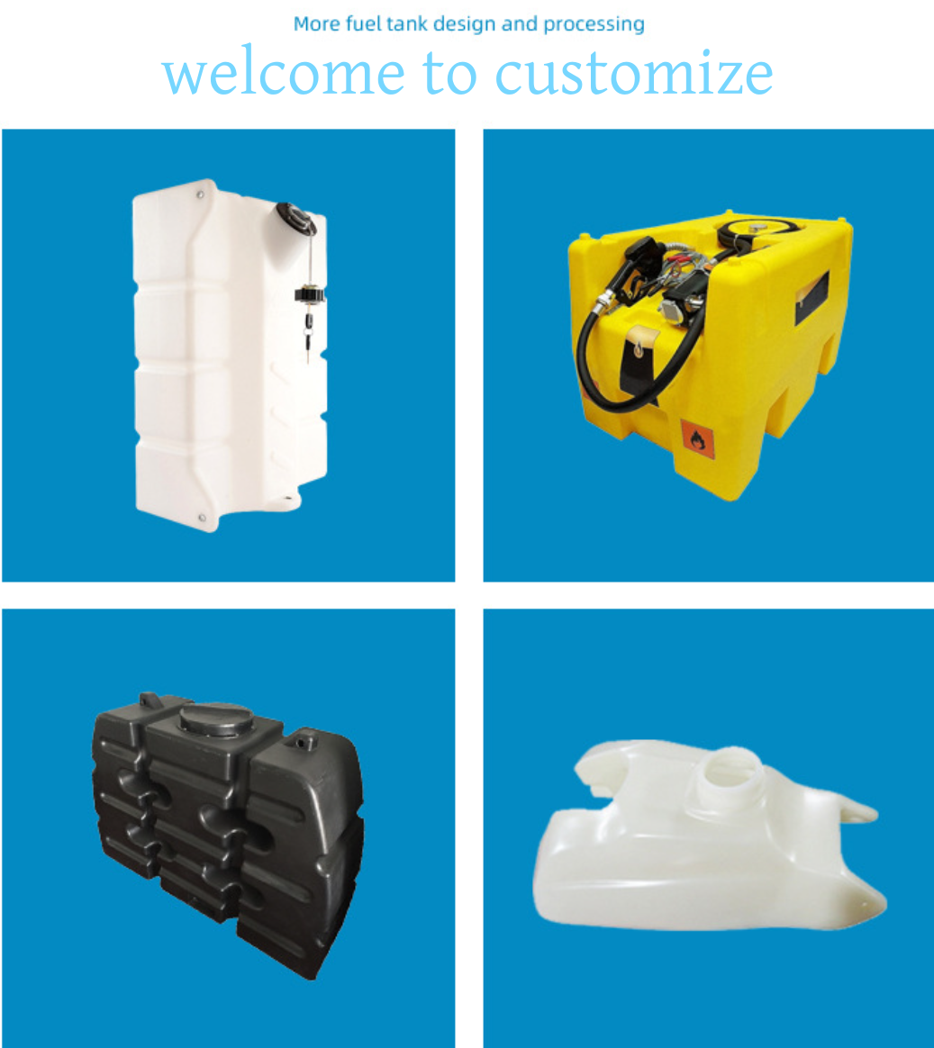 Custom Rotational Plastic Molding Oil Tank Customize Different Color Sizes Rotomolding Fuel Tank