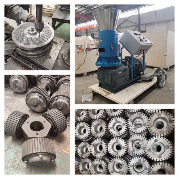 Small Wood Pellet Processing Plant 400-600kg/H Wood Pellet Production Plant CE