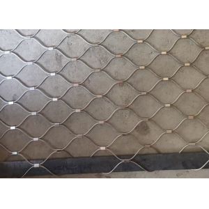Weather Resistant High Strength Flexible Structure Aviary Rope Netting Stainless