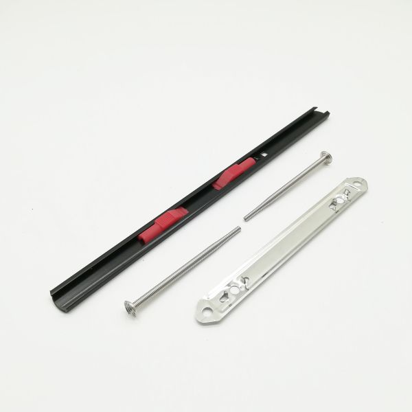 Red And Black Spring Clips Soft 2 Hole Clip Snake Shape PSC - 200