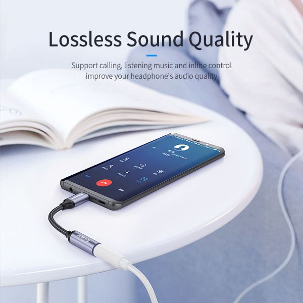 Type C To 3.5mm Jack AUX Adapter Cable For Huawei P30 P20 Pro Xiaomi Mi USB C To 3.5 Earphone Audio Converter