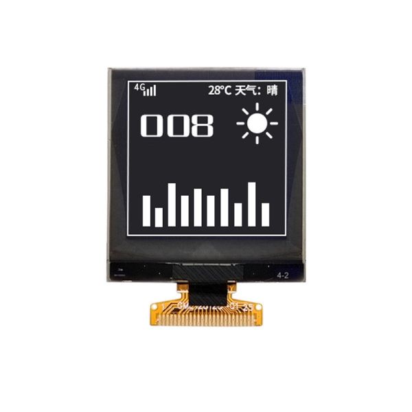 1.5 inch PMOLED display side view