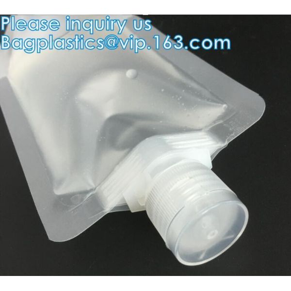 Household Spout Pouches For Liquid Refill Soap Packaging Plastic Bag With Spout Hand Sanitizer Gel Packaging Liquid Soap