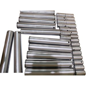 Hardened Steel 35mm Excavator Bucket Pins Wear Resistance Custom