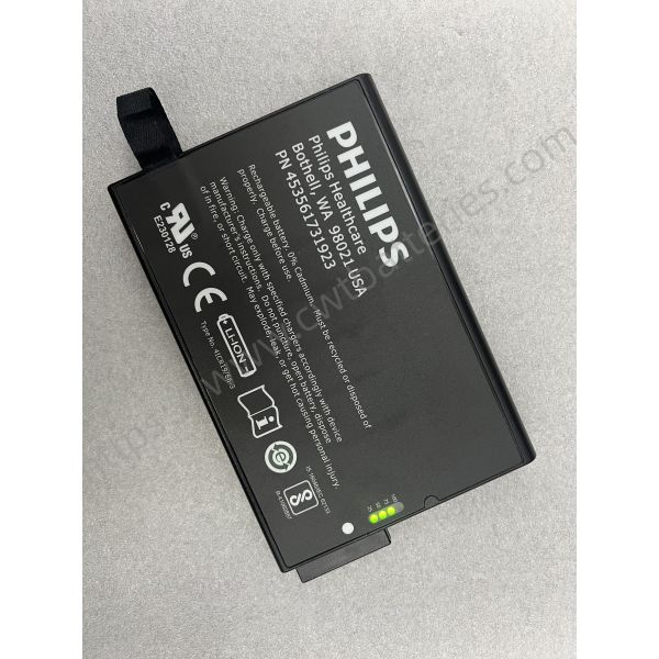 PHiliph Rechargeable Li-ion Battery 453561731923 for VM6 VM8 Series Patient Monitor 14.4V 6300mAh 98Wh with 90 Days Warranty