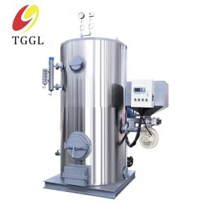 China Vertical Small Biomass Gas Fired Steam Boiler 200kg Low Pressure on sale