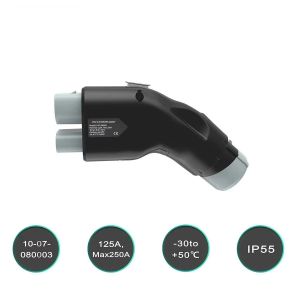 China 250KW Electric Vehicle Adapter CCS2 to CHAdeMO DC Fast Charger 1000V 250A Nissan Leaf Compatible on sale