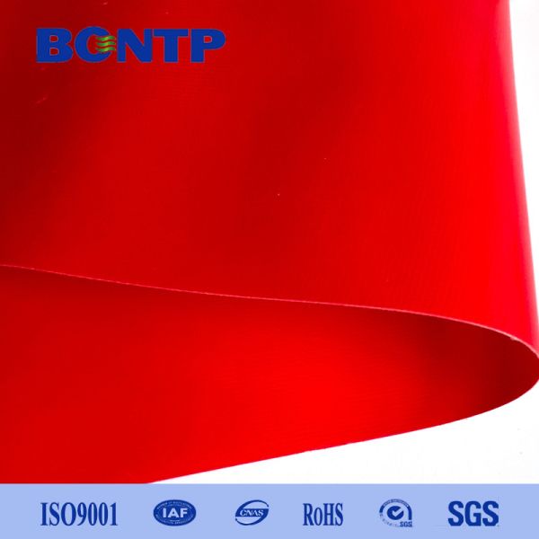 Inflatable PVC Tarpaulin Flame Retardant Woven 0.45mm high strength