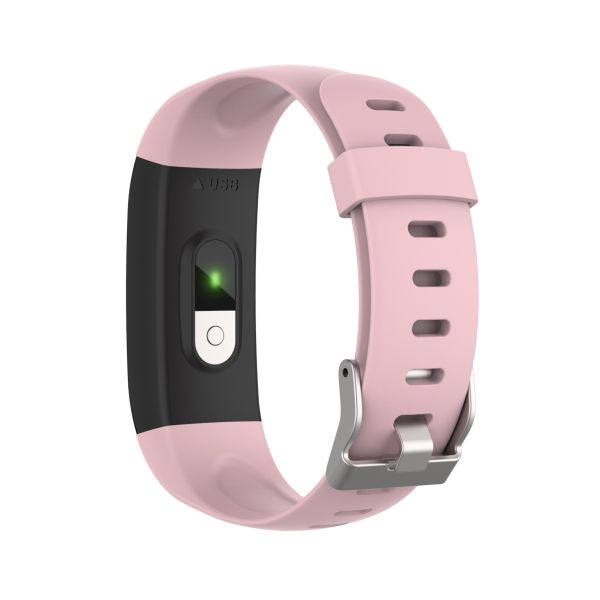 Black TFT IP67 Tuya Smartwatch With Oximeter And Body Temperature