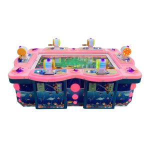 China Amusement Adult Children Arcade Fishing Game Machine 300W 1 Year Warranty on sale