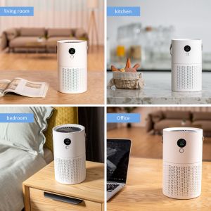 10000mAh Household Air Purifier AP01 Smart H13 True Hepa White