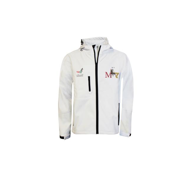 413G Fall & Winter Jacket Fleece Lined Hooded Jacket With Sublimation Printing