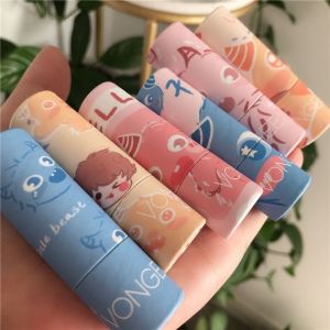 Twist Up Cosmetic Paperboard Lip Balm Tubes Reusable Biodegradable