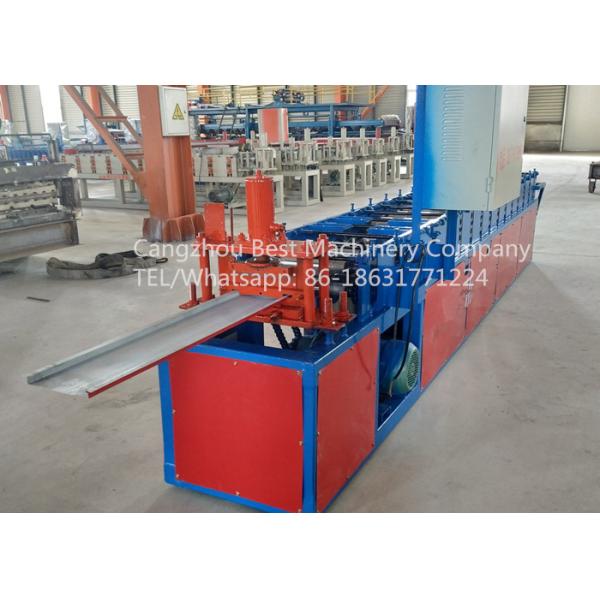 Quality Hydraulic Roofing Sheet Making Machine 250 / 312 And 416mm Changeable Soffit Panel for sale