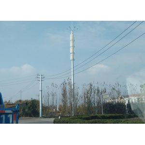 Buy cheap Low Alloy Metal Telecom Steel Towers , Q345B Monopole Telecommunications Tower from wholesalers