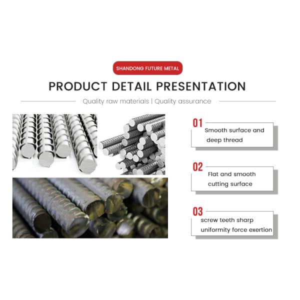 Technology HRB400E HRB500 Carbon Steel Deformed Rebars 12mm for Construction Building